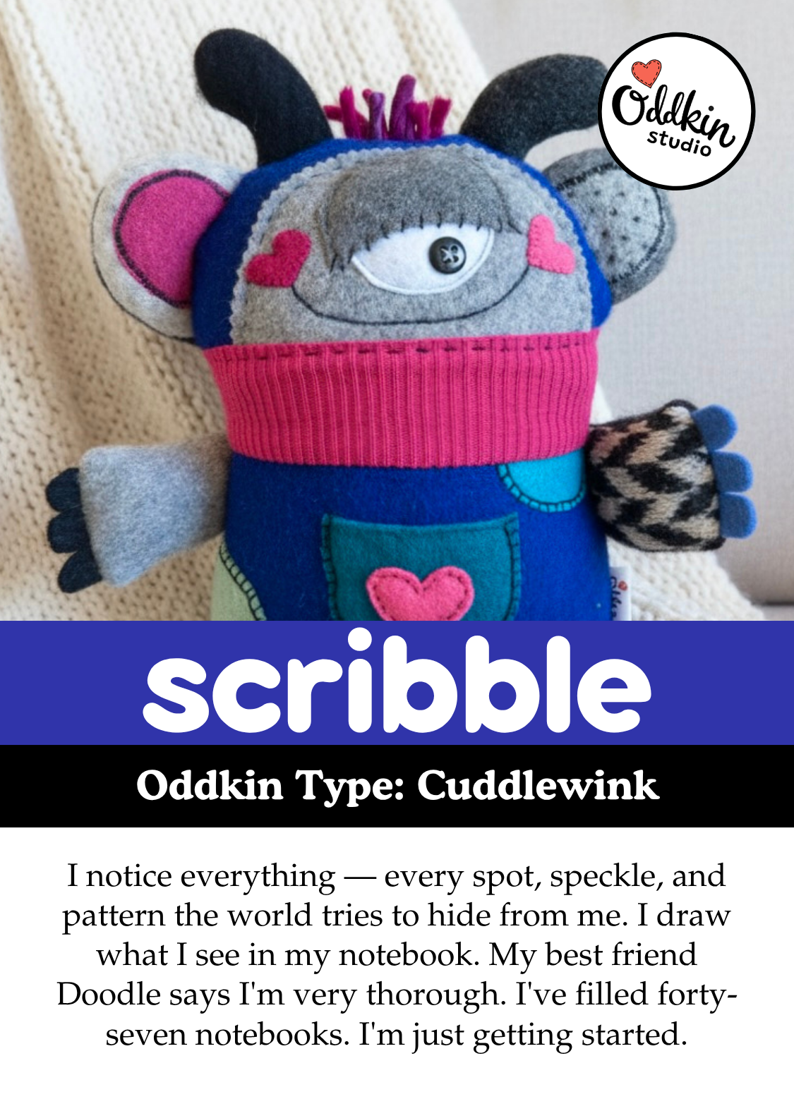 Scribble the Cuddlewink