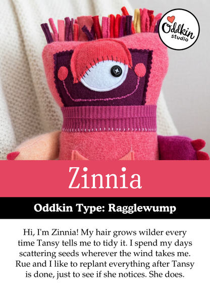Zinnia Rosebop the Ragglewump
