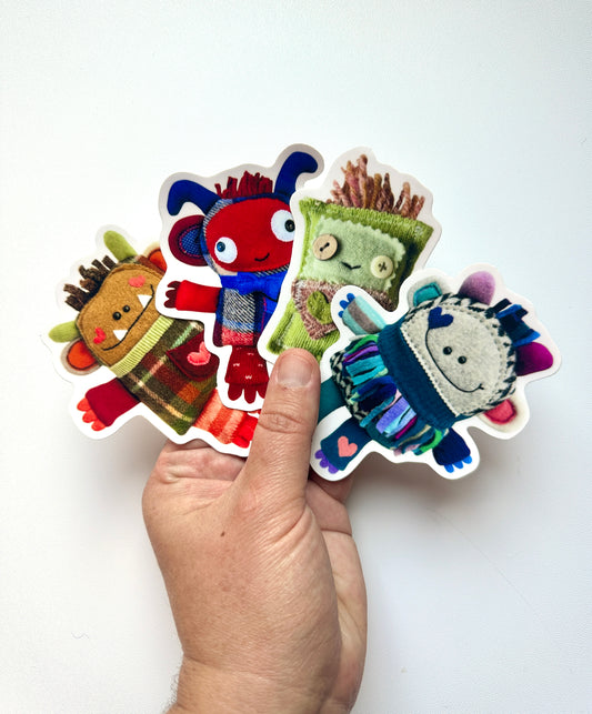 Big Oddkin Stickers (3.5")