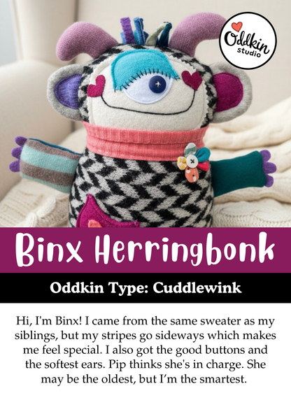 Binx Herringbonk the Cuddlewink