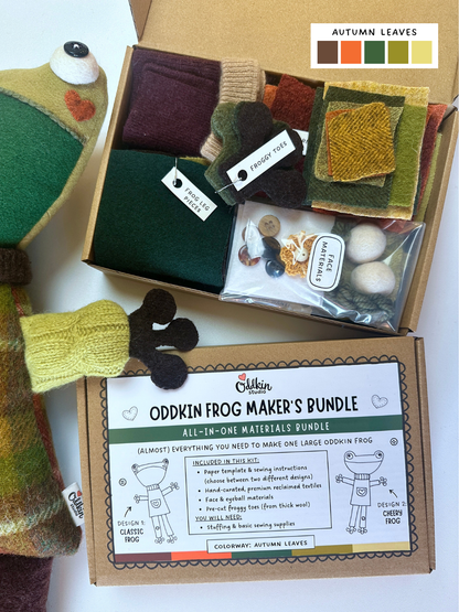 Oddkin Frog Maker's Bundle
