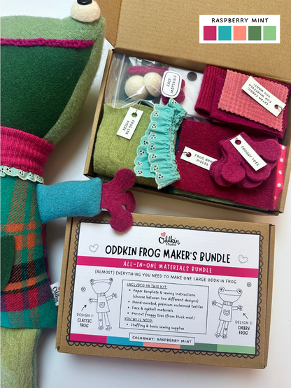 Oddkin Frog Maker's Bundle
