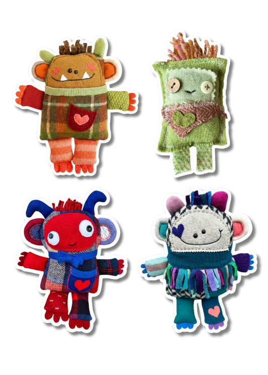 Big Oddkin Stickers (3.5")