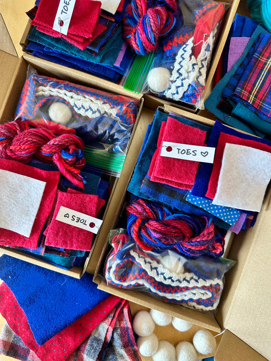 Oddkin Maker's Bundle | Berry & Plaid