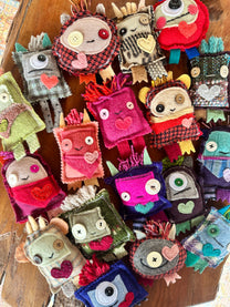 Scrap Monster Minis! - Pattern & Activity Sheets (PDF) – Oddkin Studio
