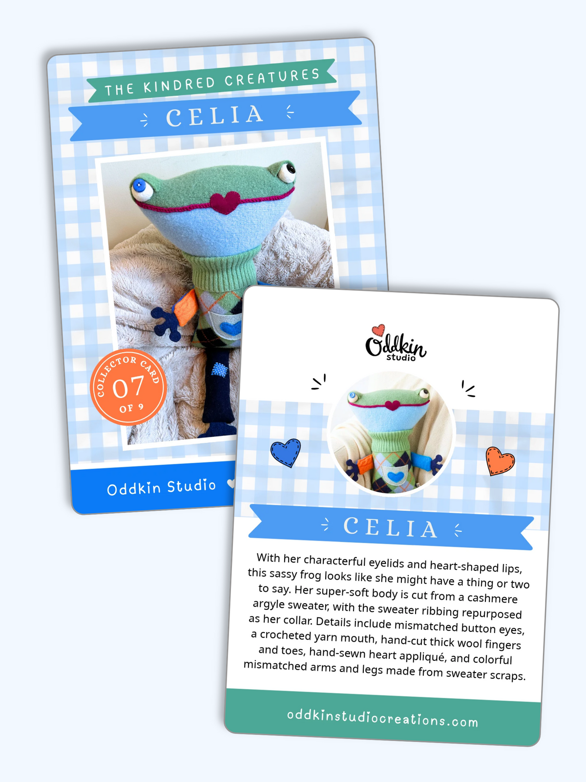 Celia the Oddkin Frog