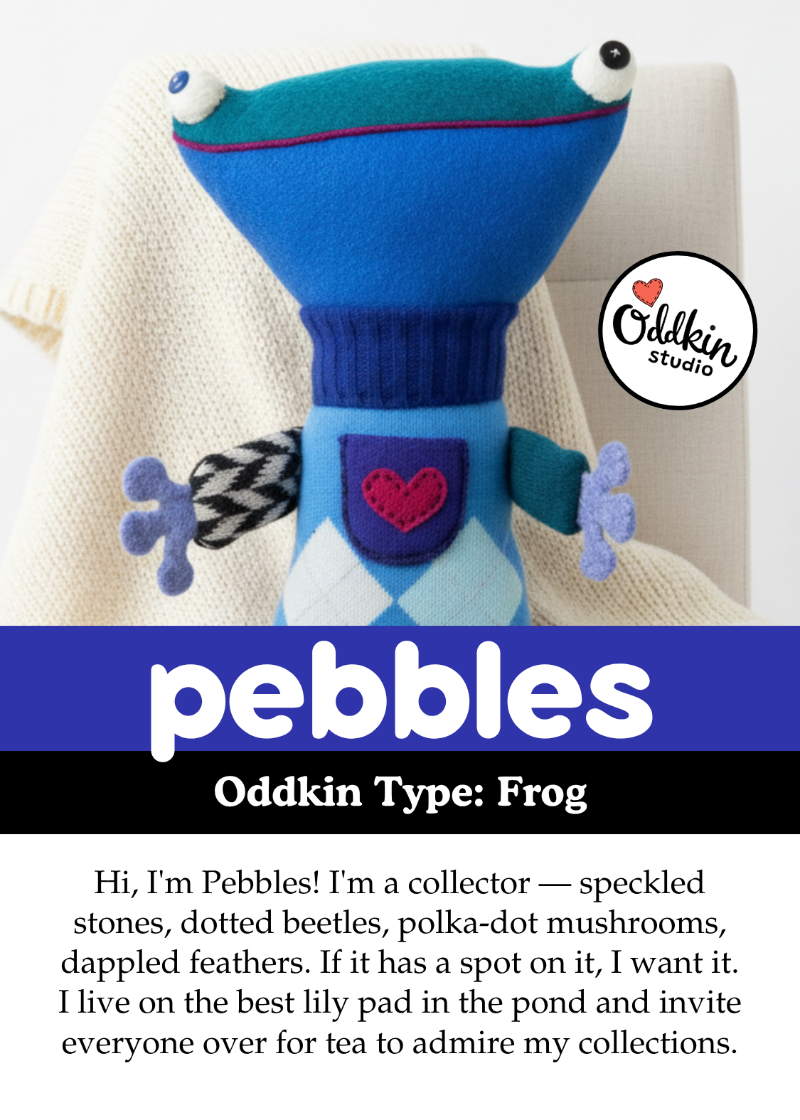 Pebbles the Frog