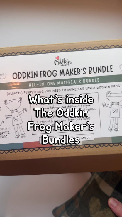 Oddkin Frog Maker's Bundle